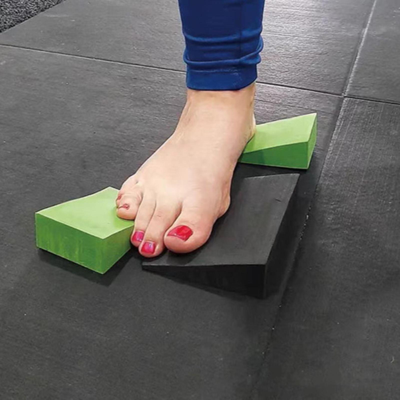 3Pcs Yoga Wedge Blocks EVA Foa - Pilates Yoga Block Exercises review and price