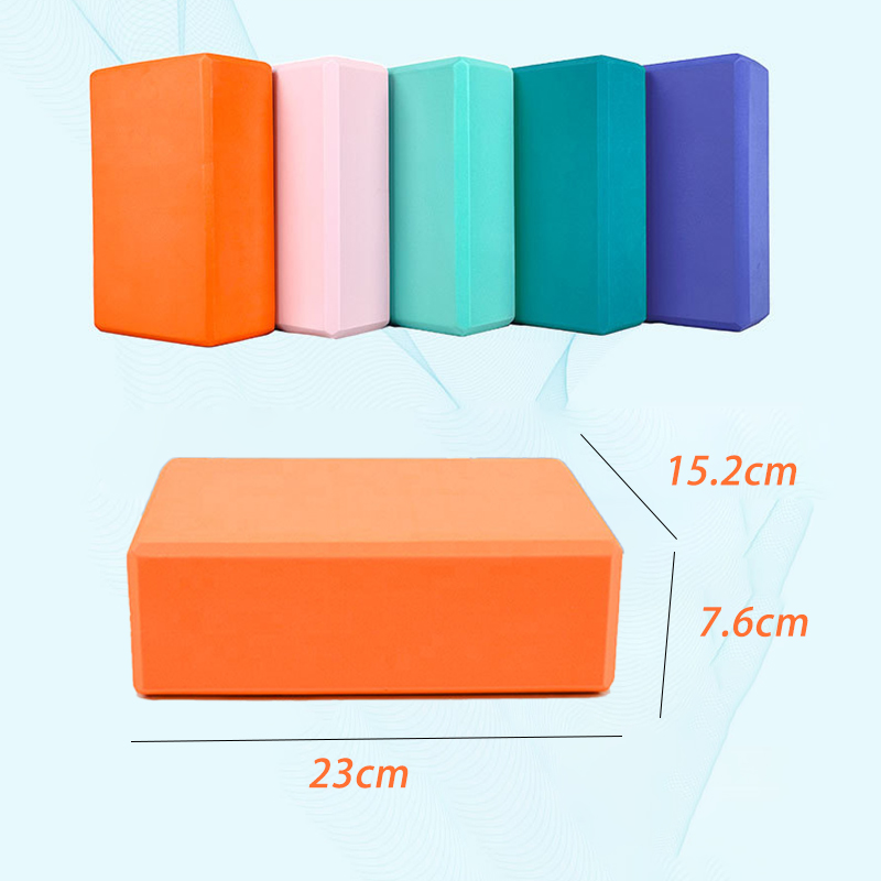 Yoga Blocks Gym Foam Brick Pil - Pilates Yoga Block Exercises review and price