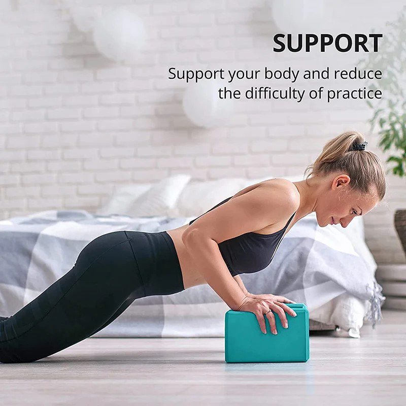 Yoga Blocks Gym Foam Brick Pil - Pilates Yoga Block Exercises review and price