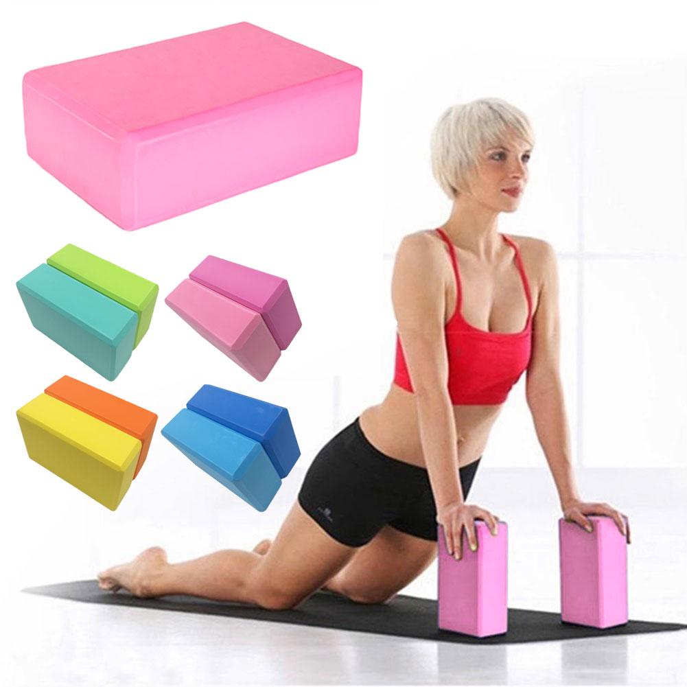 EVA Foam Yoga Block Props Bric - Pilates Yoga Block Exercises review and price