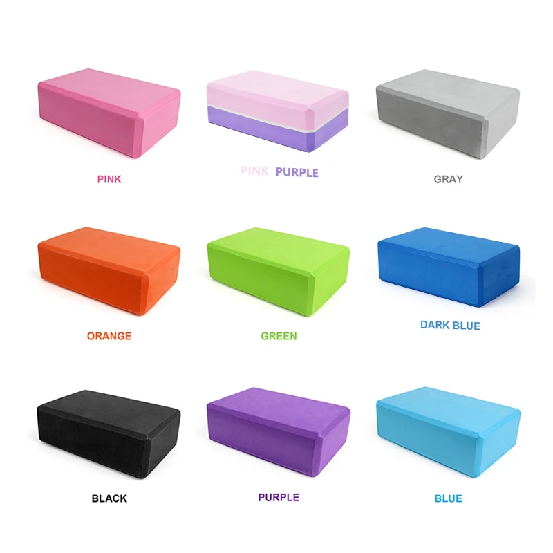 EVA Foam Yoga Block Props Bric - Pilates Yoga Block Exercises review and price