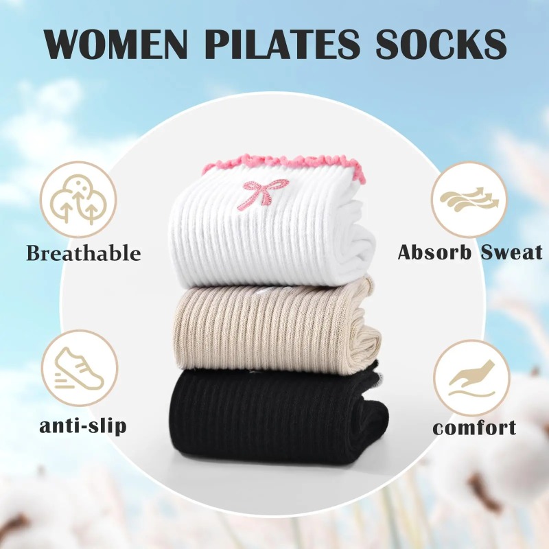 Professional Yoga Socks, Cotto - Pilates & Yoga With Harna review and price