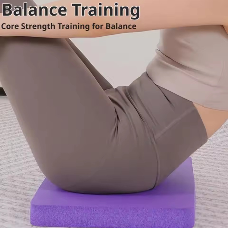 1pc Non‑Slip Foam Balance Pad, - Pilates Yoga Matte review and price