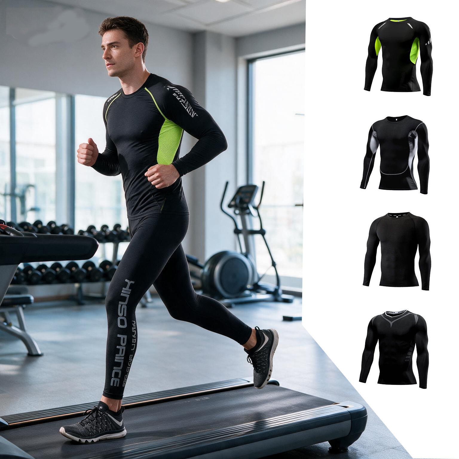 2026 Men Compression Sportswea - Pilates Yoga Outfit review and price