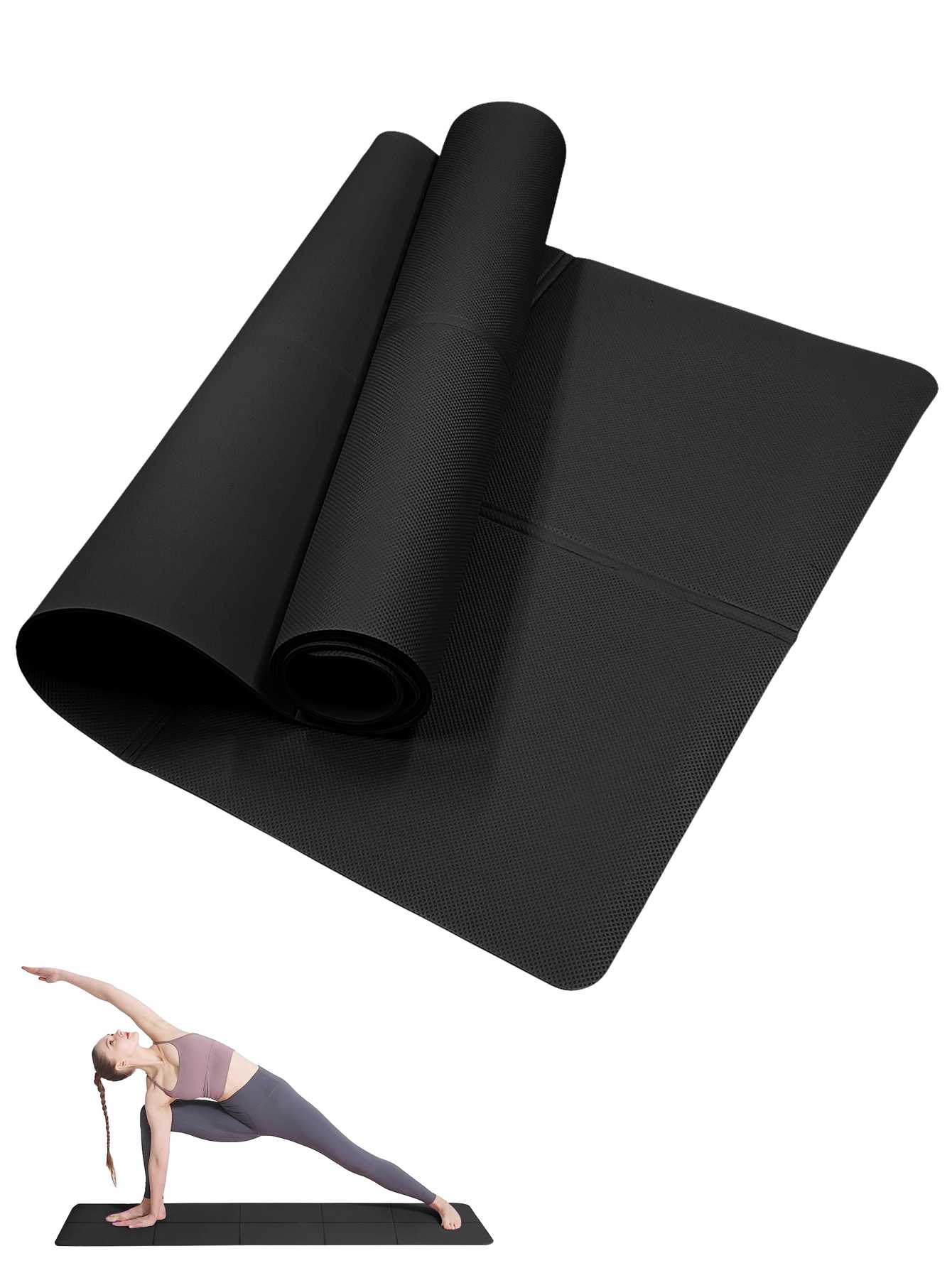 Foldable Yoga Mat Black Eco Fr - Pilates Yoga Matte review and price