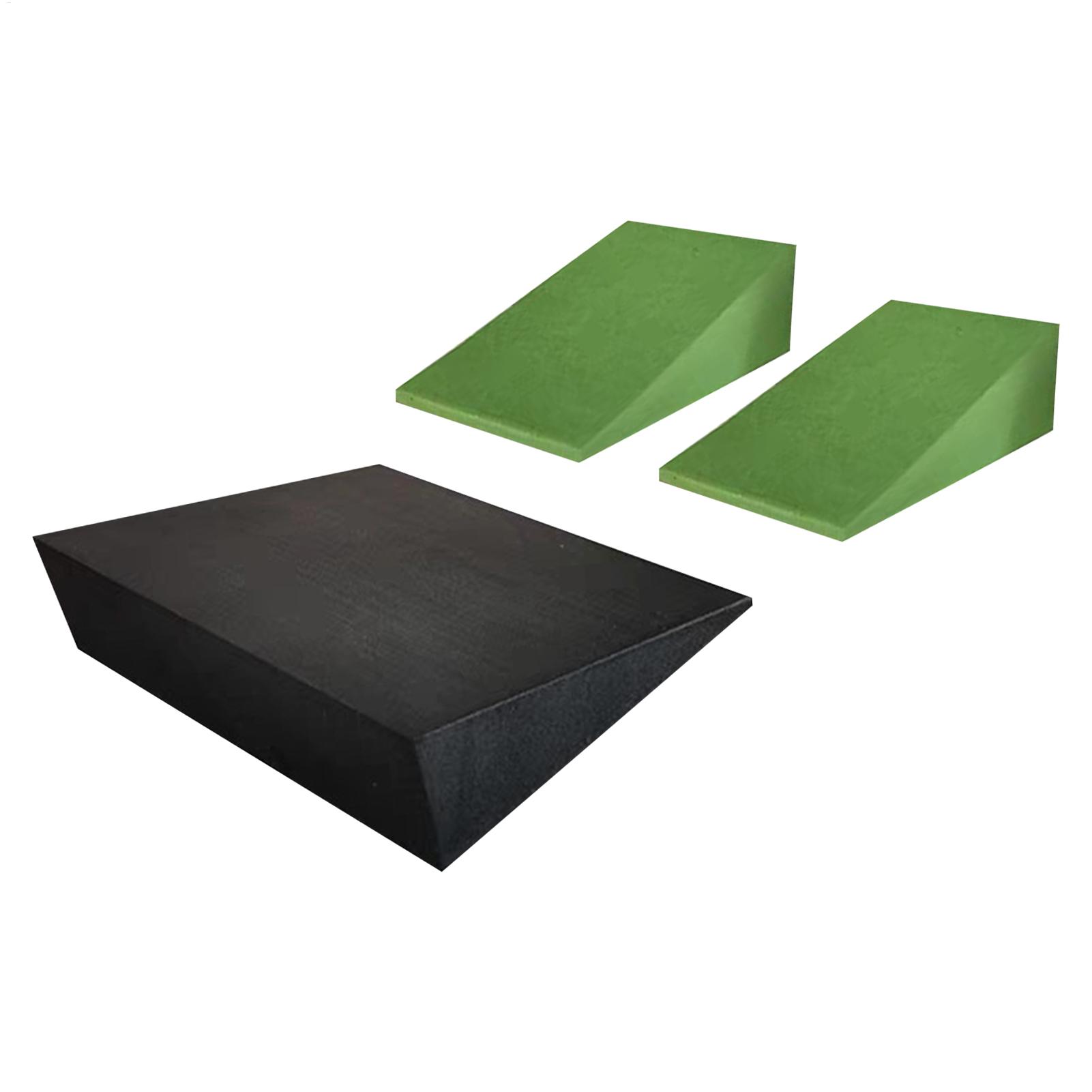3Pcs Yoga Wedge Blocks EVA Foa - Pilates Yoga Block Exercises review and price