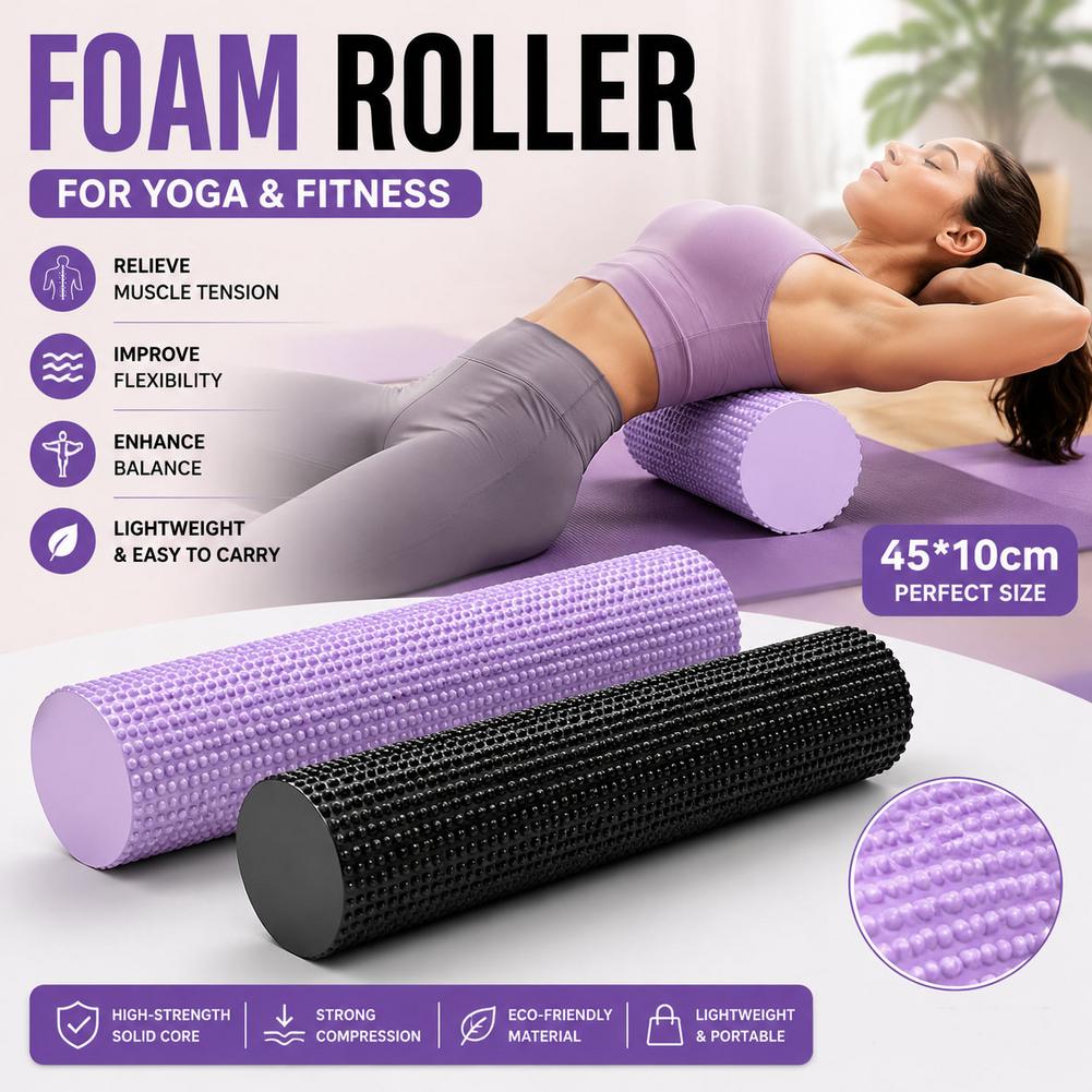 EVA Foam Roller Body Exercises - Pilates Yoga Shoes review and price