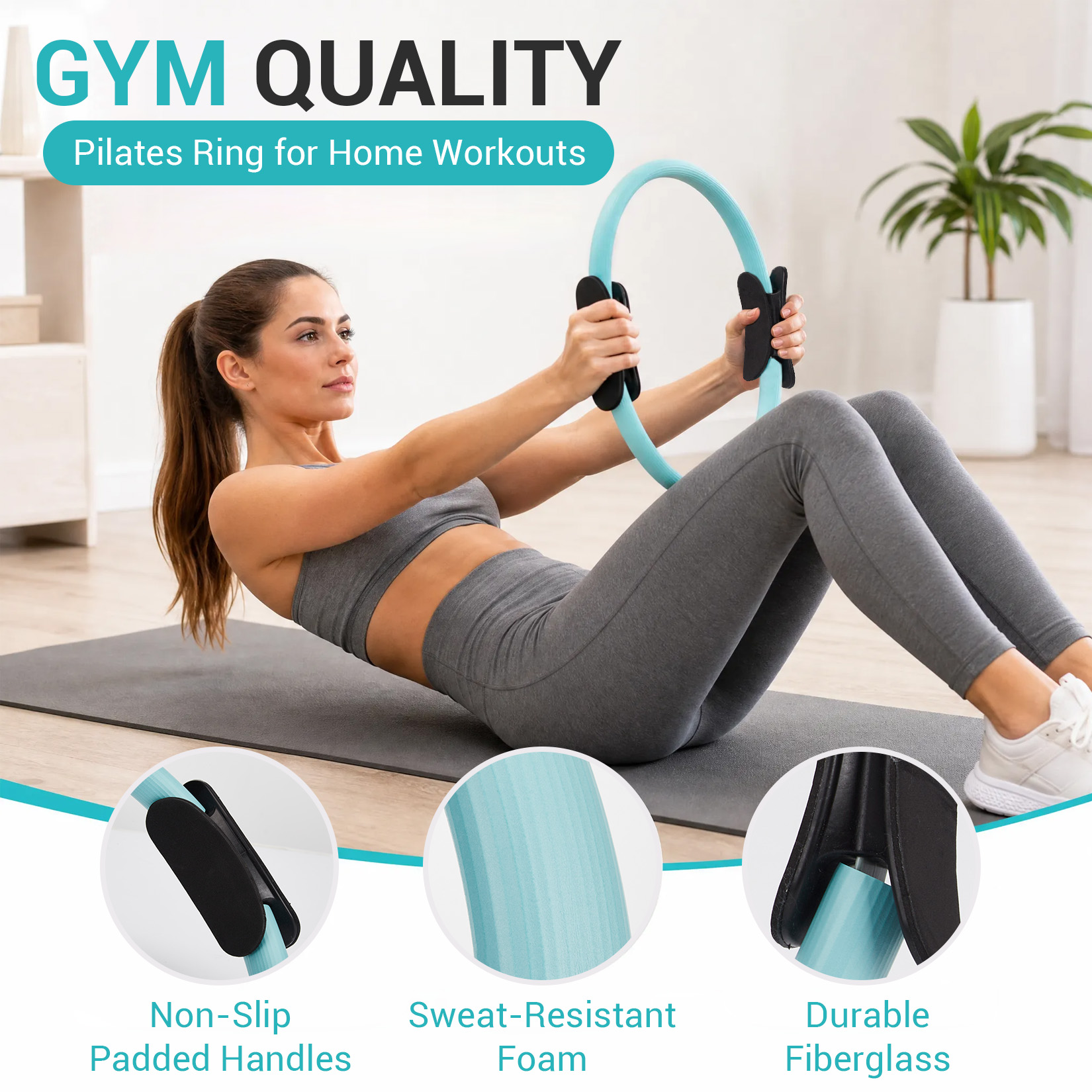 Pilates Training Set, 6-in-1 P - Pilates Yoga Shoes review and price