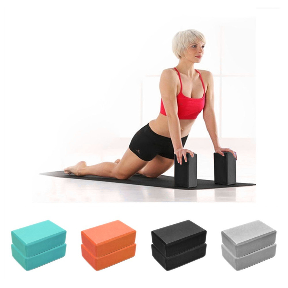 Colored EVA Yoga Block Brick N - Pilates Yoga Block Exercises review and price